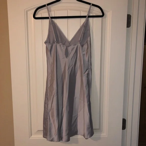 COPY - Victoria’s Secret Silver Rhinestone Slip - Picture 3 of 4